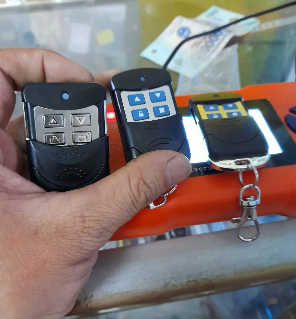 Remote cửa cuốn sao chép tại Biên Hòa