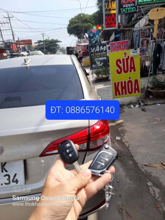 chìa khoá toyota vios